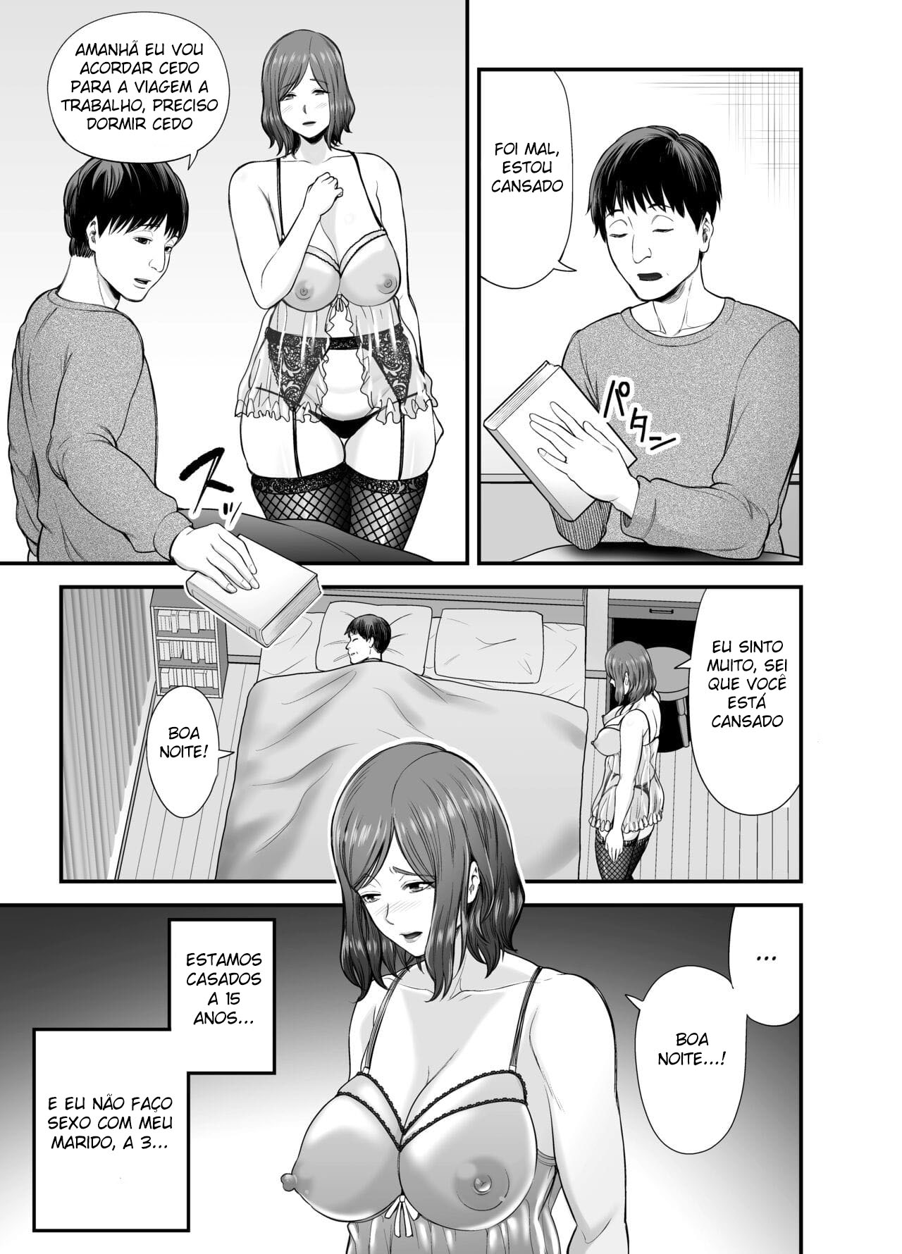 Sexless de Yokkyu Fuman na Watashi wa, Musuko no Tomodachi to...