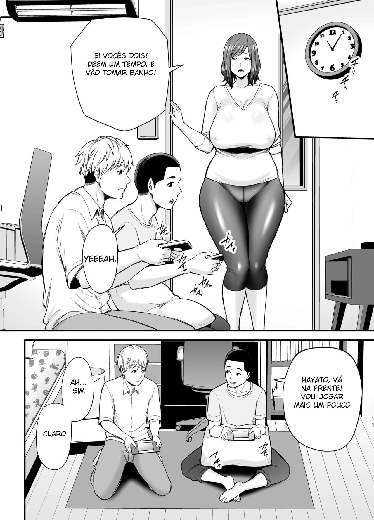 Sexless de Yokkyu Fuman na Watashi wa, Musuko no Tomodachi to...