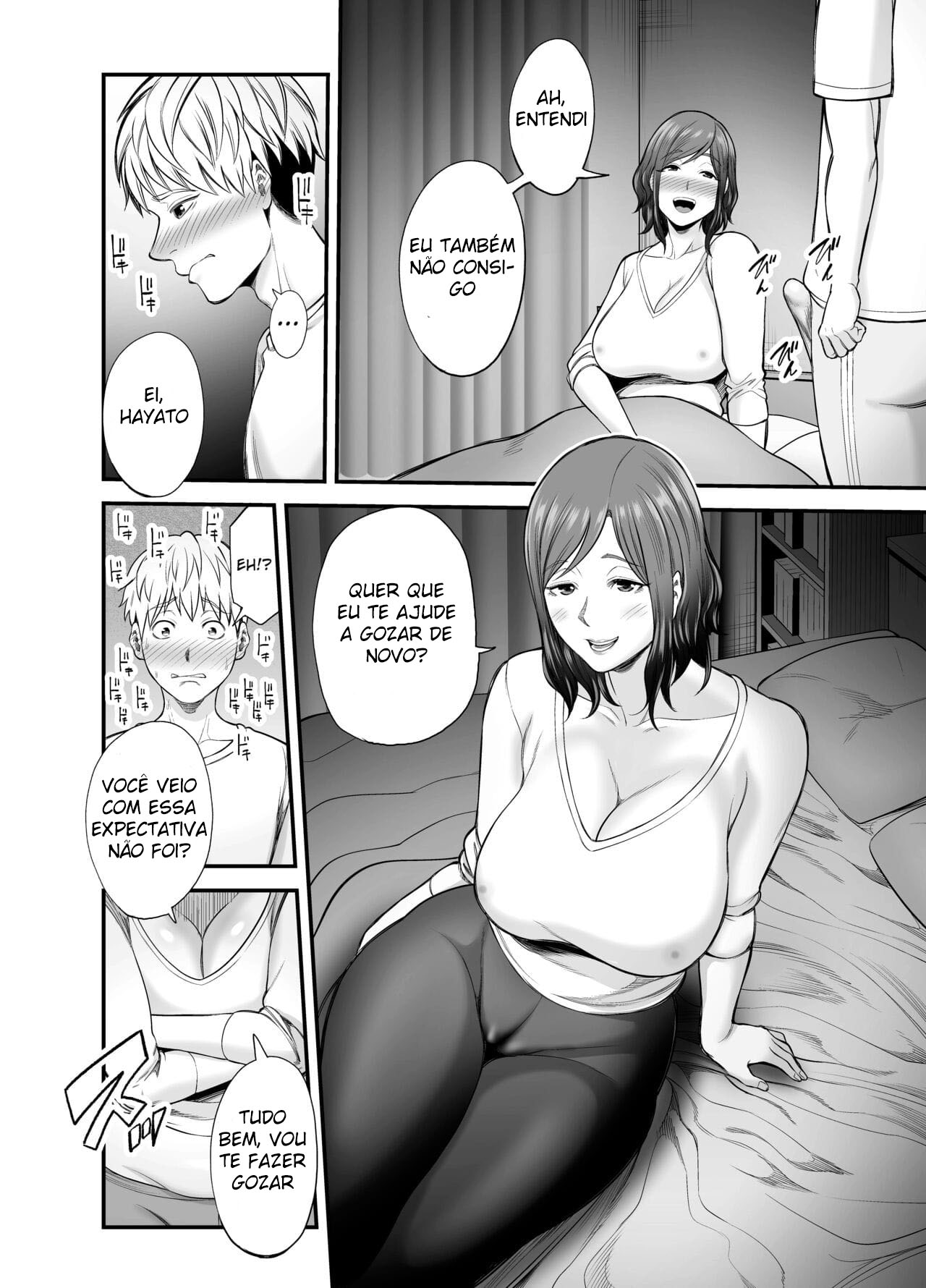 Sexless de Yokkyu Fuman na Watashi wa, Musuko no Tomodachi to...